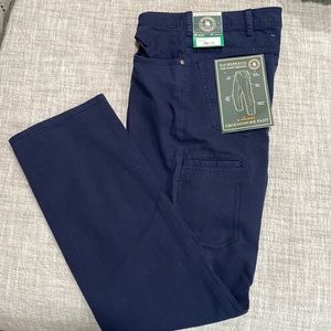 NWT Navy 38 34 G.H. Bass & Co Pants